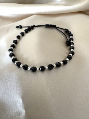 Bratara argint 925 snur spinel